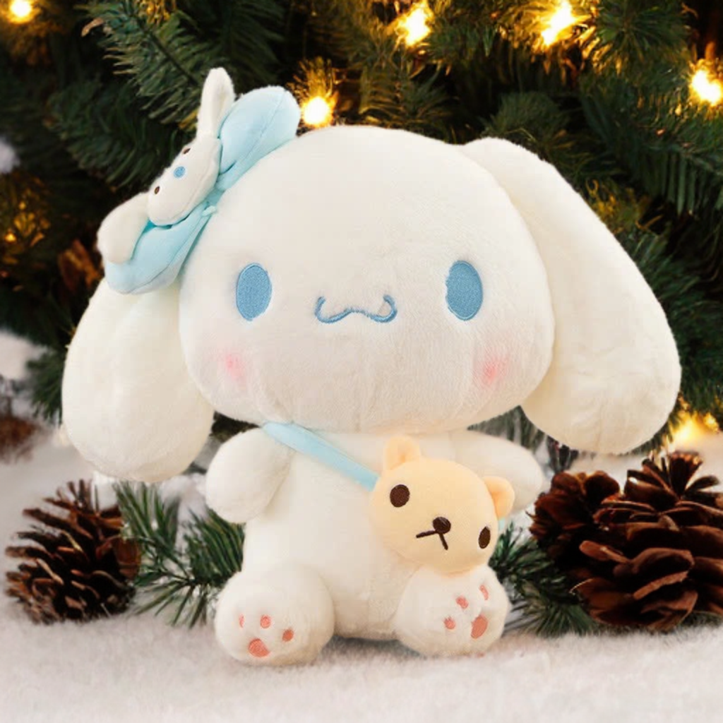 Cinnamoroll đeo túi gấu