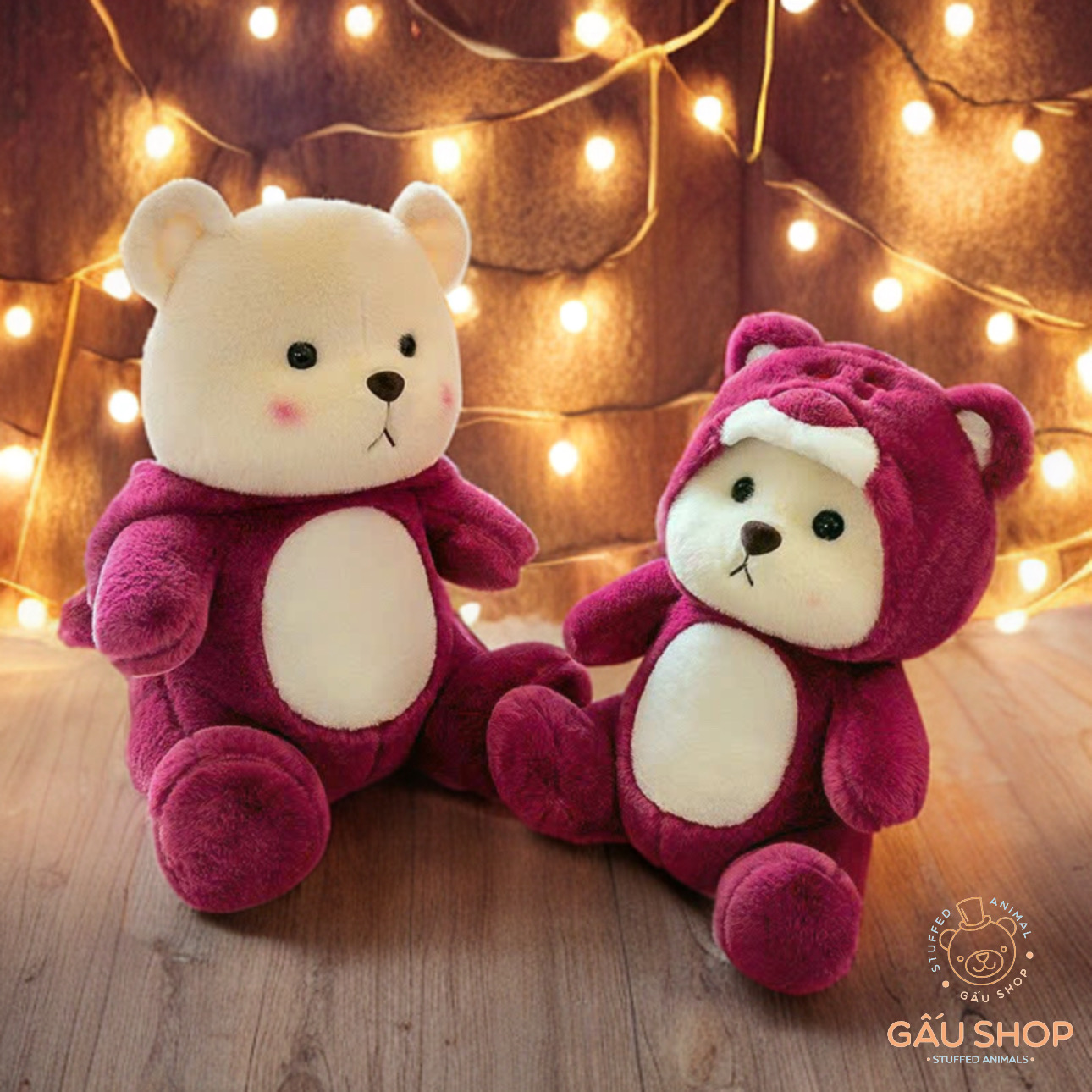 Gối mền teddy Lena cosplay 2in1