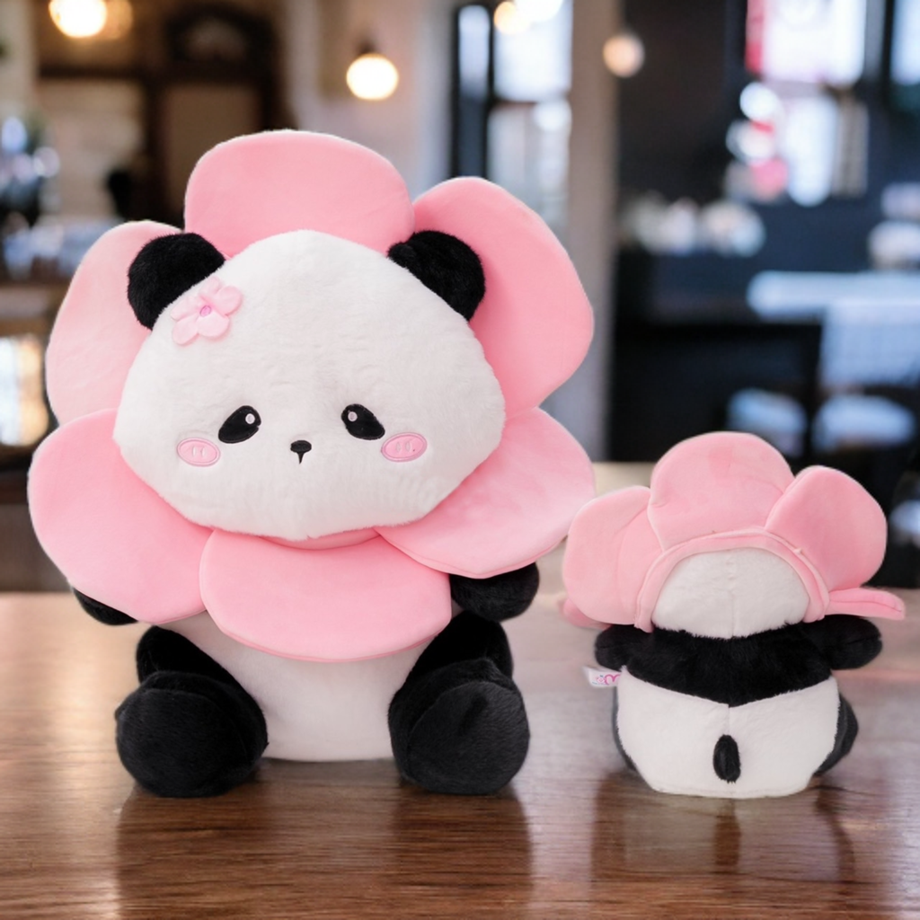 Gấu trúc panda mặt hoa