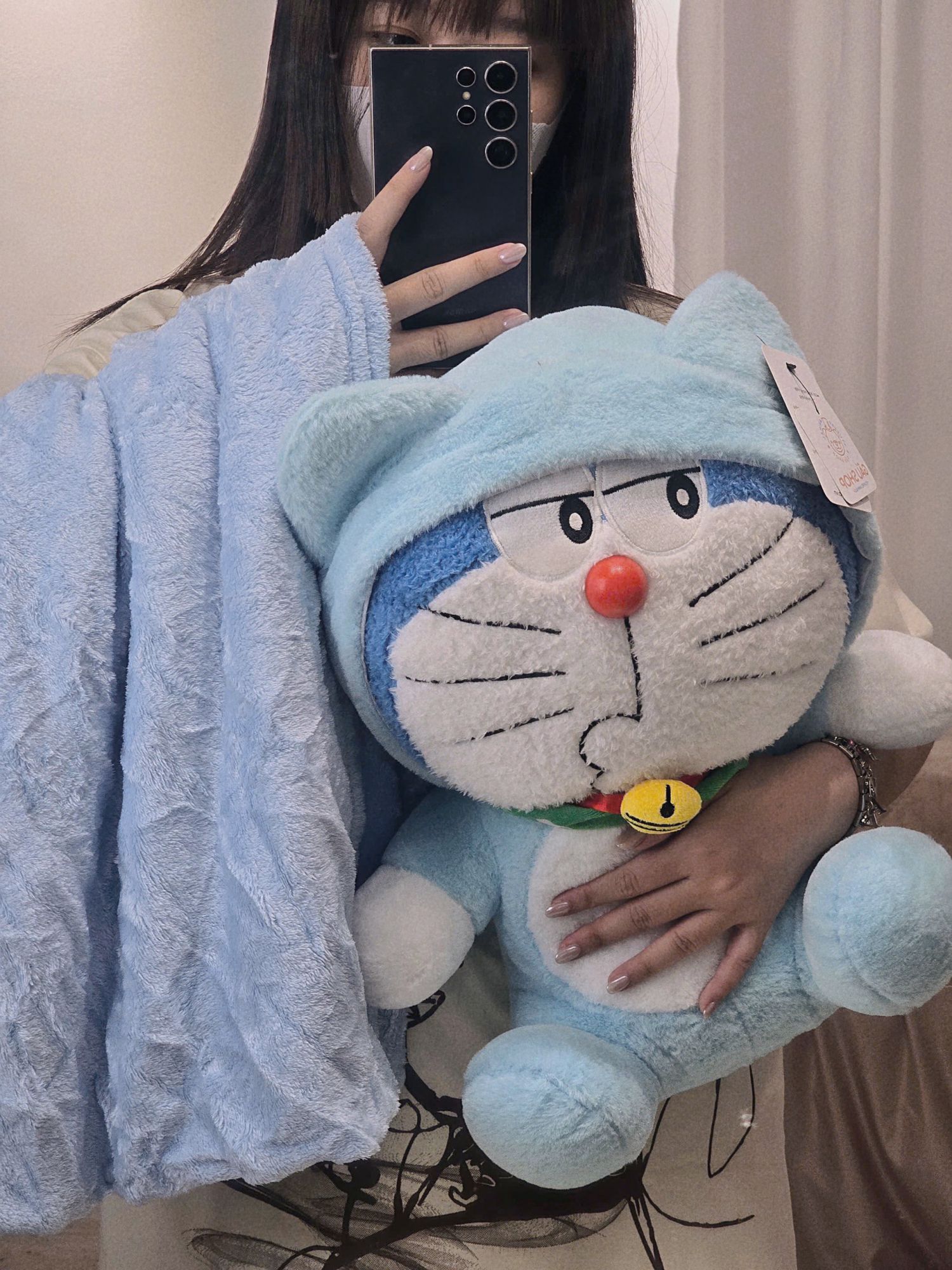 Gối chăn/mền 2in1 Doraemon